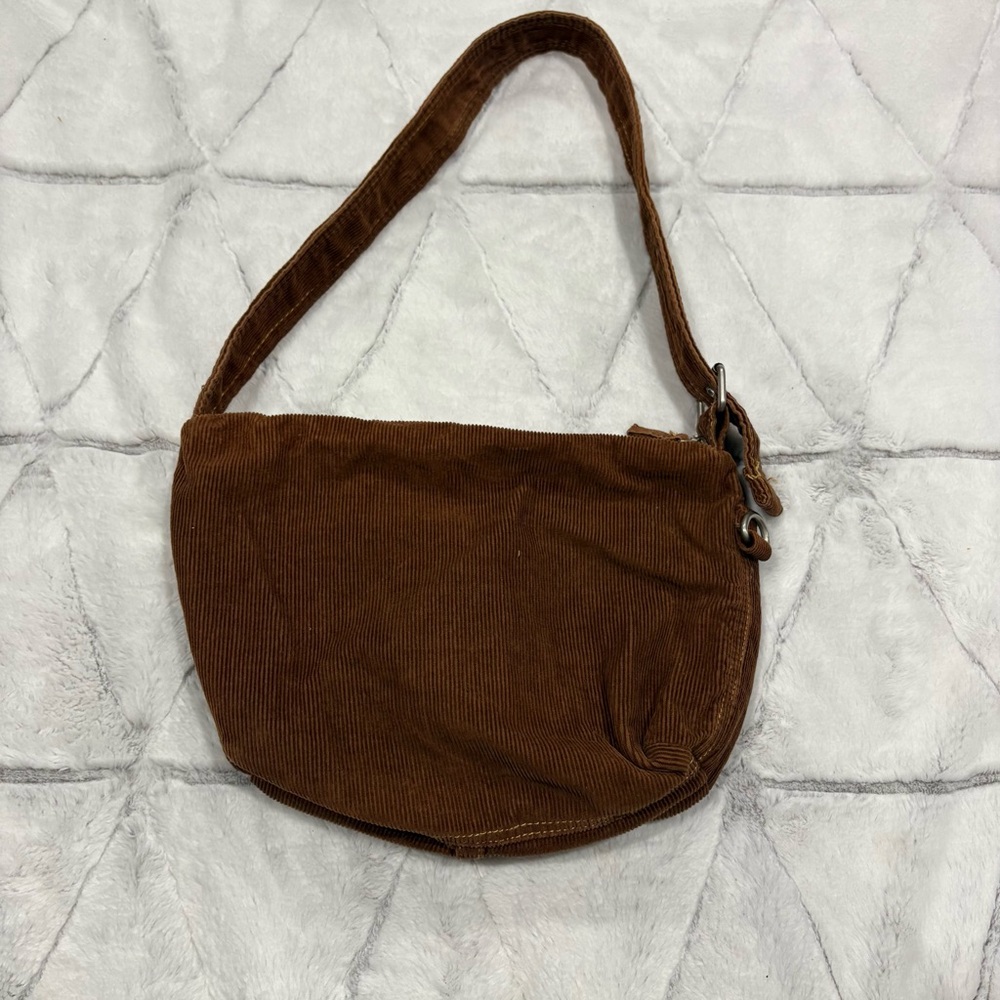 Levi's Vintage 90s Crossbody/Satchel Hobo Small Bag Corduroy Brown Corduroy Y2k - Picture 3 of 7